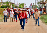 Carrizal recibió a Guillermo Reyes Espronceda con afecto y esperanza de un mejor gobierno.