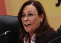 Hay candidatos con antecedentes penales, denuncia Rocío Nahle; ni con violencia o grupos delincuenciales se podrán hacer del poder, asegura