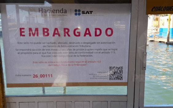 Embargo fiscal golpea a cooperativa de transporte fluvial entre Coatzacoalcos y Villa Allende
