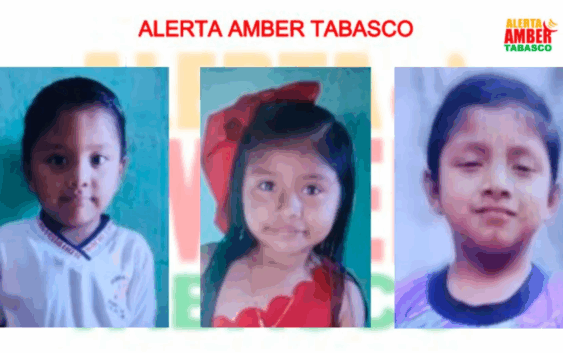 Alerta en Tabasco: tres menores desaparecen en Centla, buscan a niños de 4, 6 y 8 años