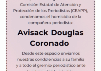 Indignación por tibia respuesta de la CEAPP ante el asesinato de Avisack Douglas
