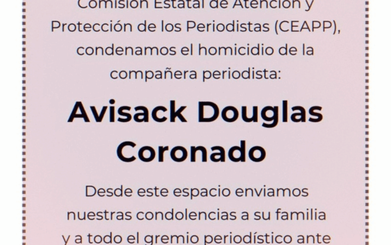 Indignación por tibia respuesta de la CEAPP ante el asesinato de Avisack Douglas