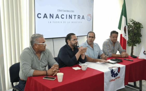 Transformar Coatzacoalcos desde el Orden: Pedro Miguel Rosaldo dialoga con empresarios de Canacintra