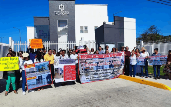 Ciudad Judicial de Poza Rica sin condiciones humanas de trabajo