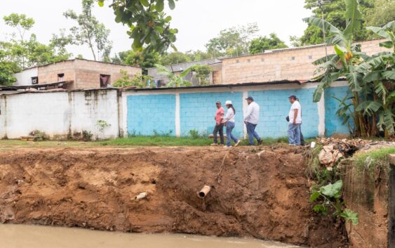 Gobierno de Acayucan pone en marcha construcción del colector de captación de agua pluvial