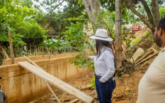 El Gobierno de Acayucan avanza con paso firme en el fortalecimiento de infraestructura.