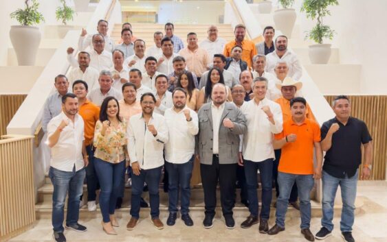 Movimiento Ciudadano se reúne con los Presidentes Electos en Veracruz