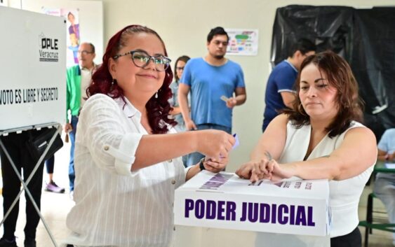 Destaca Daniela Griego ambiente de buen ánimo en la jornada cívica democrática