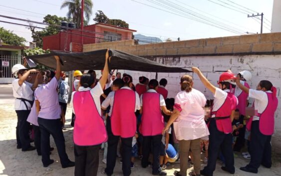 Promueve IMSS Veracruz Sur cultura de Protección Civil en guarderías
