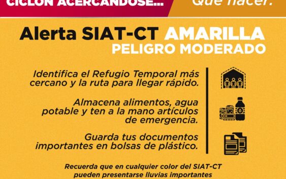 Gobierno del Estado coordina acciones ante la Tormenta Tropical Barry
