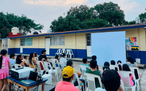 Vuelve ‘Cine Sillitas’ a Coatzacoalcos llevando cultura a la comunidad