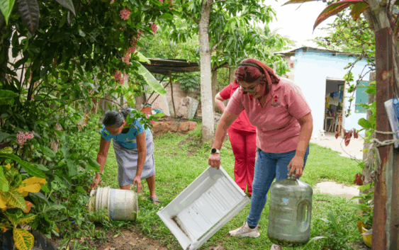 Cosoleacaque mantiene jornada permanente de la lucha contra el dengue.