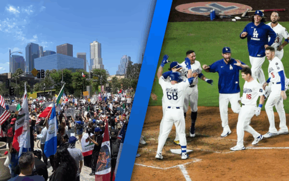 Los Ángeles Dodgers donan un millón de dólares a familias inmigrantes en medio de las protestas contra Trump