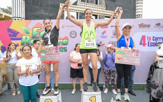 Rompe récord la cuarta edición de Eco Runners 2025 con la recolección de 9.5 toneladas de PET