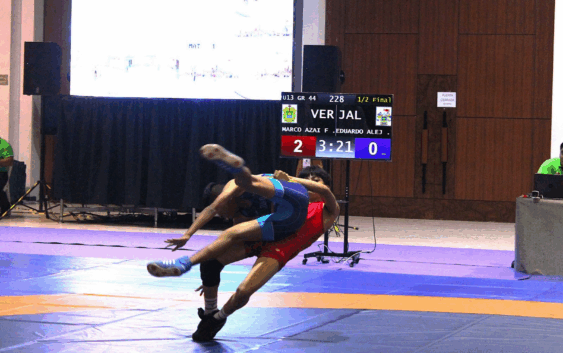 Luchas Asociadas le da a Veracruz oro y bronce en la Olimpiada Nacional