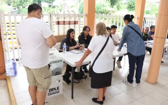 Encabezan Morena y PVEM preferencia electoral en 71 municipios de Veracruz