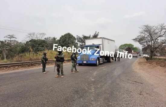 Reportan enfrentamiento armado y personas heridas en carretera federal 145, a la altura de Tres Valles