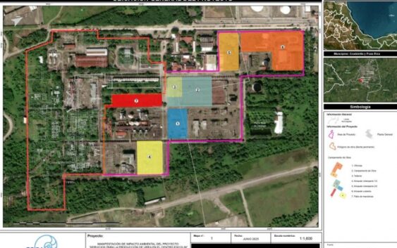 Pemex busca permiso ambiental para nueva planta de fertilizantes en el norte de Veracruz