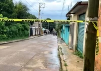 Casa queda baleada tras ataque armado en Acayucan; aseguran decenas de casquillos