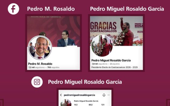 Hagamos caso omiso a cuentas falsas: Pedro Miguel Rosaldo