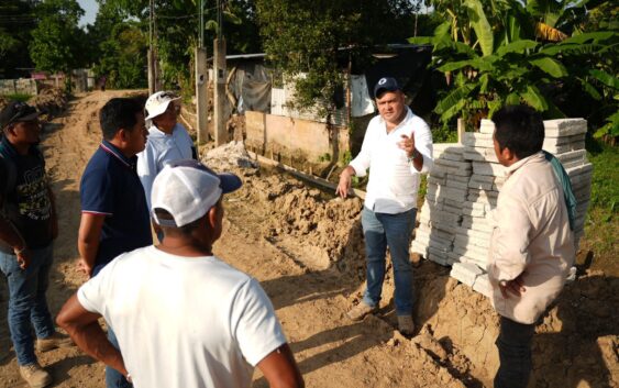 En Cosoleacaque, el progreso no se detiene.