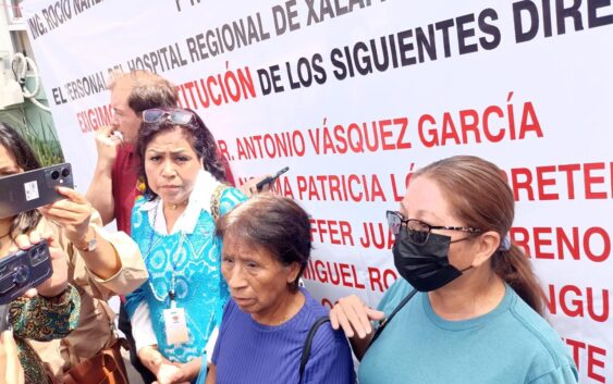 Trabajadores del Hospital Civil Luis F. Nachón piden la destitución de directivos por violar sus derechos laborales