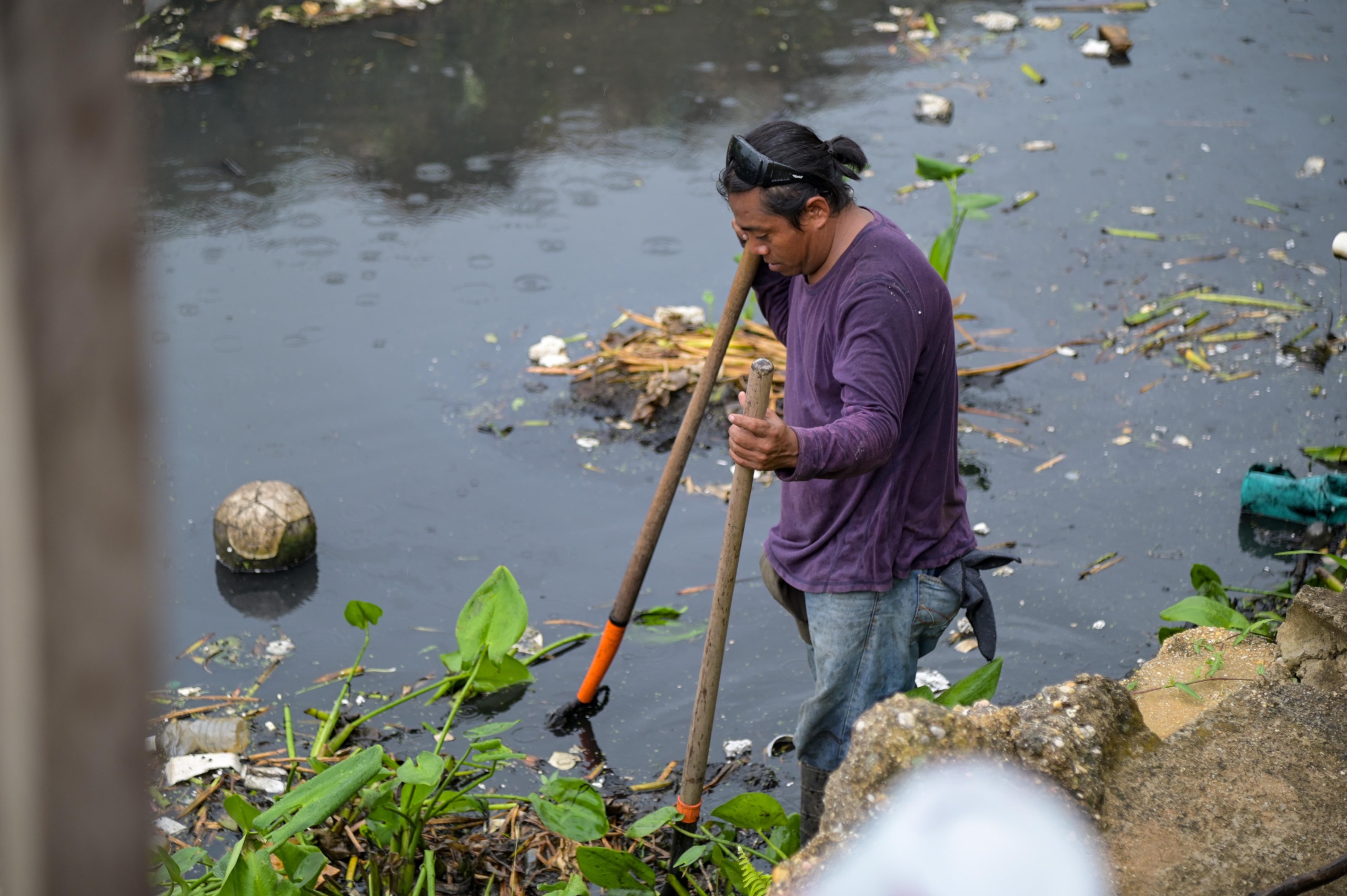 Intensifican Programa de Limpieza de Canales 2025 en Coatzacoalcos