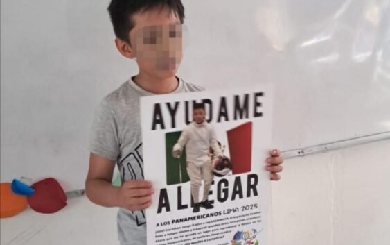 Ethan Marín: niño esgrimista xalapeño que clasificó a los Juegos Panamericanos
