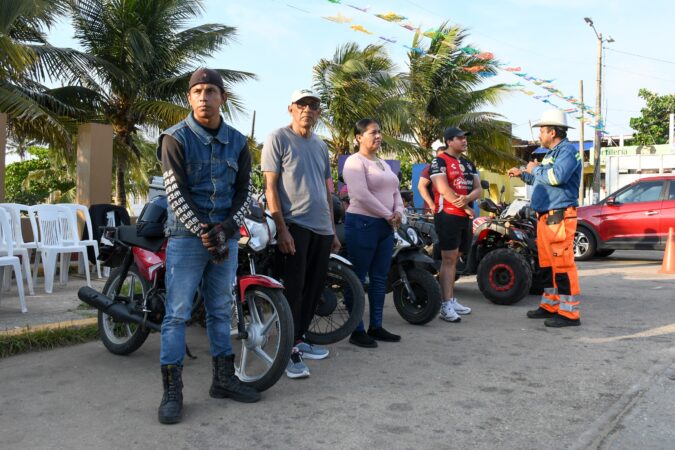 Llevan ‘Clínica de Cultura Vial y Seguridad para Motociclistas’ a Villa Allende