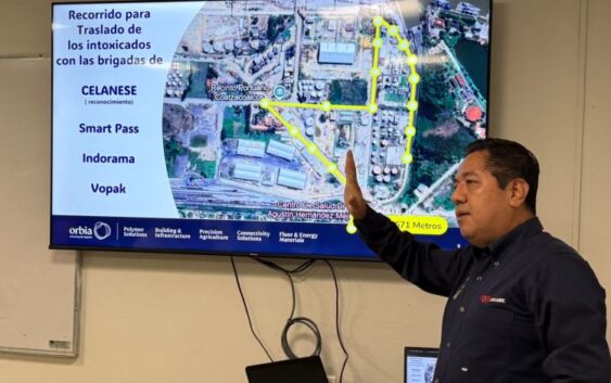 Simulacro de fuga de gas cloro movilizará a cuerpos de emergencia en el puerto de Coatzacoalcos