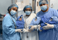 Nacen trillizos en Hospital General Regional No. 1 del IMSS Veracruz Sur