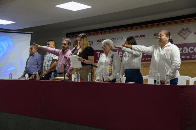 Instalan Consejos Municipales de Población y Grupos Interinstitucionales para la Prevención del Embarazo Adolescente en Coatzacoalcos