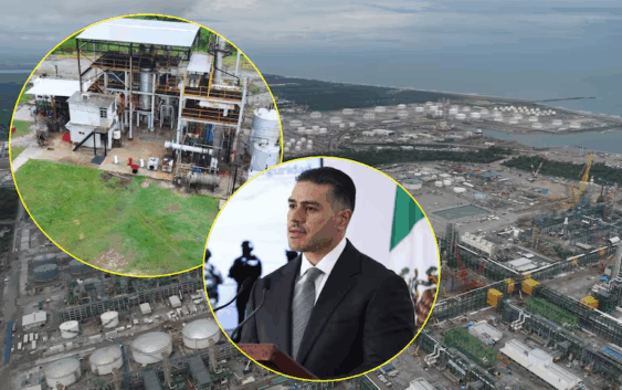 Comparativa de producción, mini refinería clandestina de Veracruz y la Refinería Olmeca