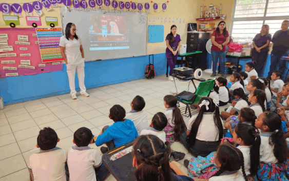 Promueve gobierno de Coatzacoalcos estilos de vida saludables en las escuelas