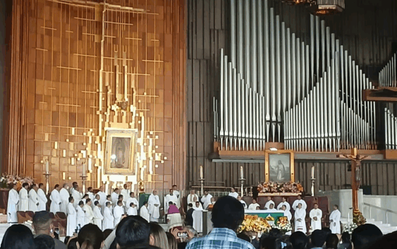 𝑺𝒂𝒏 𝑨𝒏𝒅𝒓é𝒔 𝑻𝒖𝒙𝒕𝒍𝒂 𝑷𝒆𝒓𝒆𝒈𝒓𝒊𝒏𝒂 𝒂 𝒍𝒂 𝑩𝒂𝒔í𝒍𝒊𝒄𝒂 𝒅𝒆 𝑮𝒖𝒂𝒅𝒂𝒍𝒖𝒑𝒆 𝒄𝒐𝒏 𝑭𝒆 𝒚 𝑨𝒍𝒆𝒈𝒓í𝒂.