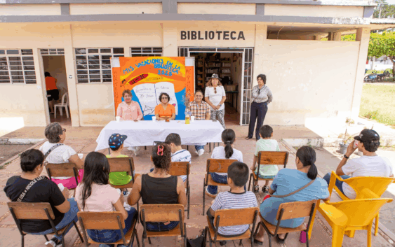 Inauguran programa “Mis vacaciones en la biblioteca” de Acayucan