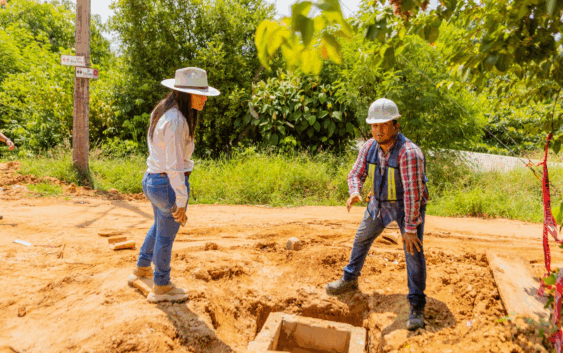 Acciones que impulsan el desarrollo de Acayucan,  iluminar calles, pavimentación