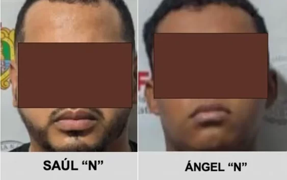 Detienen a dos que exigían cobro de piso a víctima en Angel R. Cabada