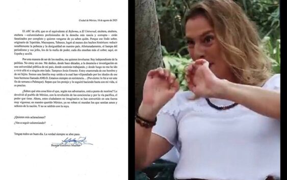 Beatriz Gutiérrez Müller, “aclara” sobre su residencia