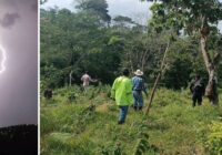 Rayo mata a dos campesinos en comunidad rural de Las Choapas
