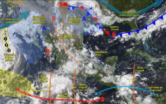 Onda Tropical 27 llegará a Veracruz este sábado: Conagua