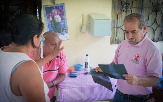 Más pacientes atendidos, mediante el programa municipal Médico en Casa