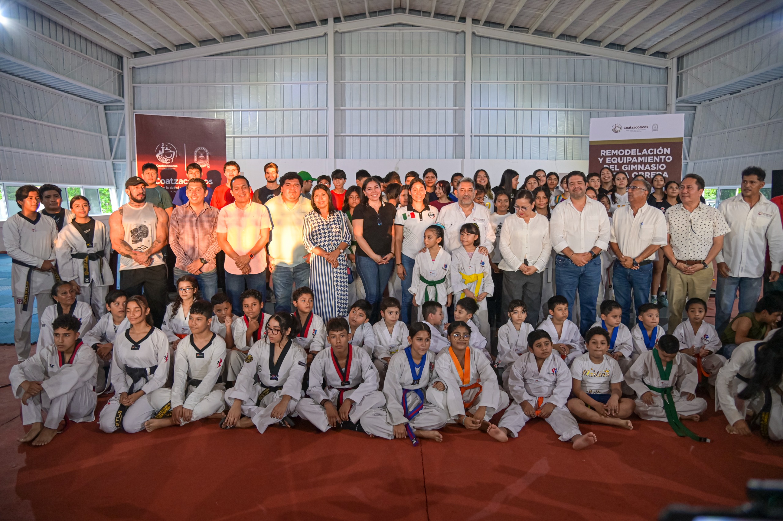 Moderniza Coatzacoalcos su infraestructura deportiva con el gimnasio de la Nueva Obrera