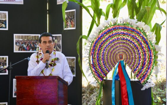 Los indígenas ya no somos letra muerta: Esteban Bautista