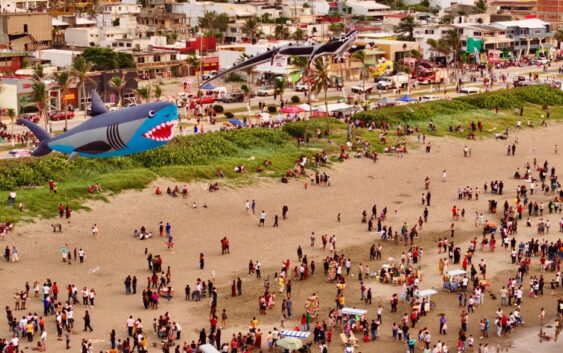 Se consolida Expo Papalotl como un atractivo durante el Festival del Mar en Coatzacoalcos