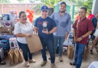 Ponciano Vázquez Parissi enaltece labor del cuerpo de bomberos de Cosoleacaque