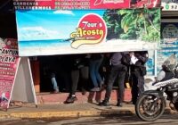 ¡Lo matan a balazos! en la agencia de viajes Acosta en Acayucan