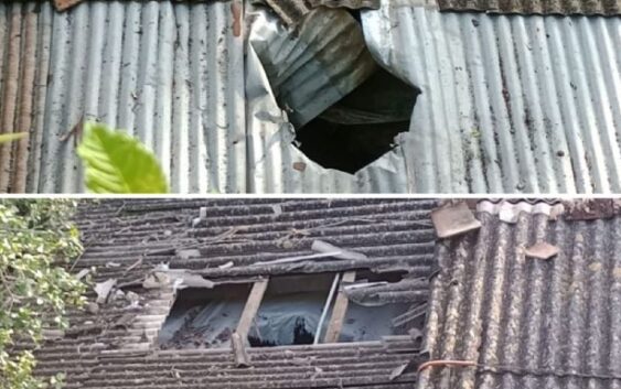 En Papantla, tres adultos y un menor resultaron heridos en un ataque con explosivos desde un dron