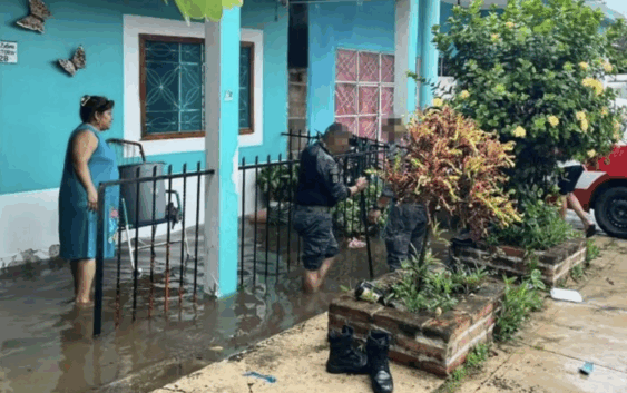 San Juan Evangelista registra más de350 viviendas afectadas por lluvias dela onda tropical 20