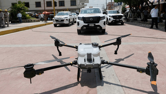 Secretaría de Salud incorpora drones para aplicar acciones químicas contra el mosquito Aedes aegypti